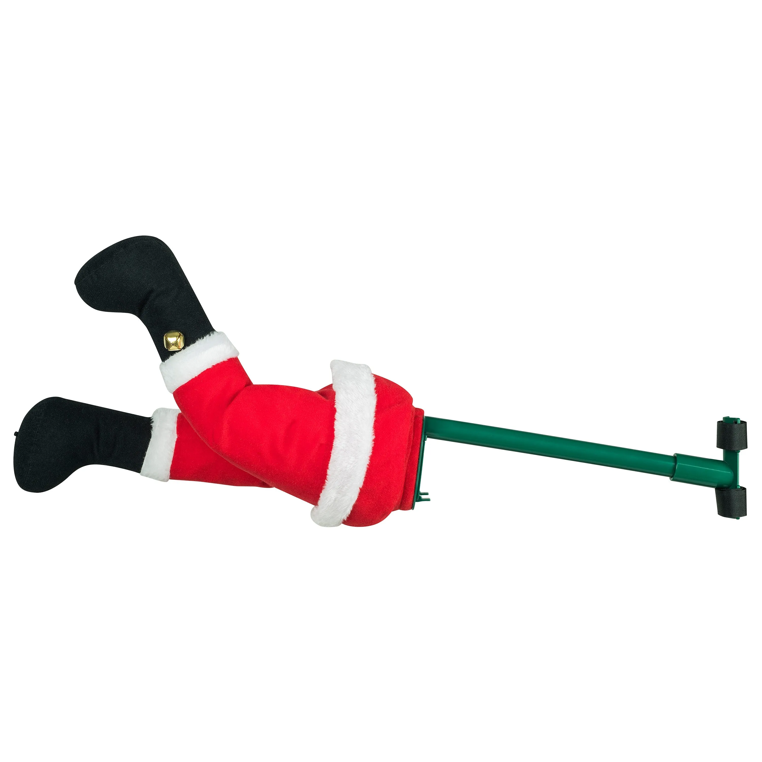 16 in. Animated Santa Leg Kickers