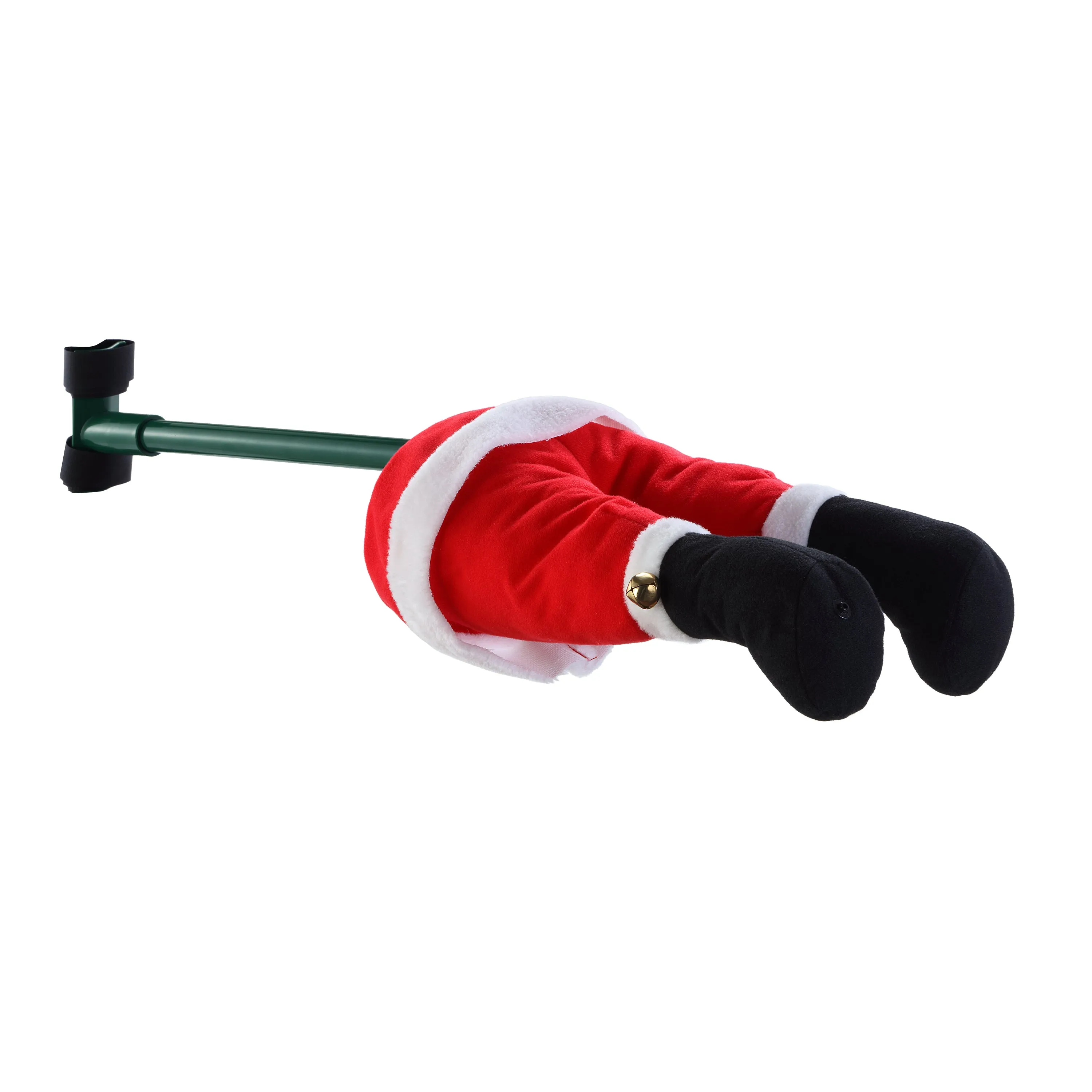 16 in. Animated Santa Leg Kickers