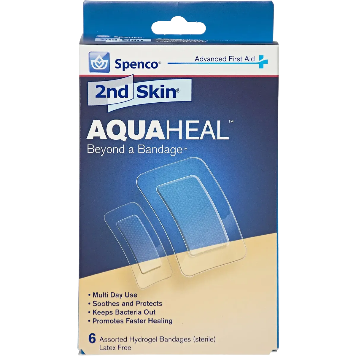 2nd Skin AquaHeal Hydrogel Bandages