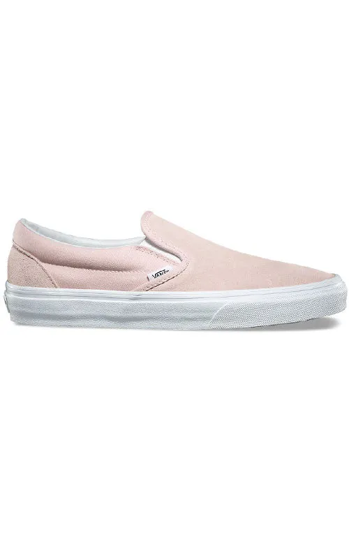 (8F7OT1) Classic Slip-On Suede Shoe - Sepia Rose