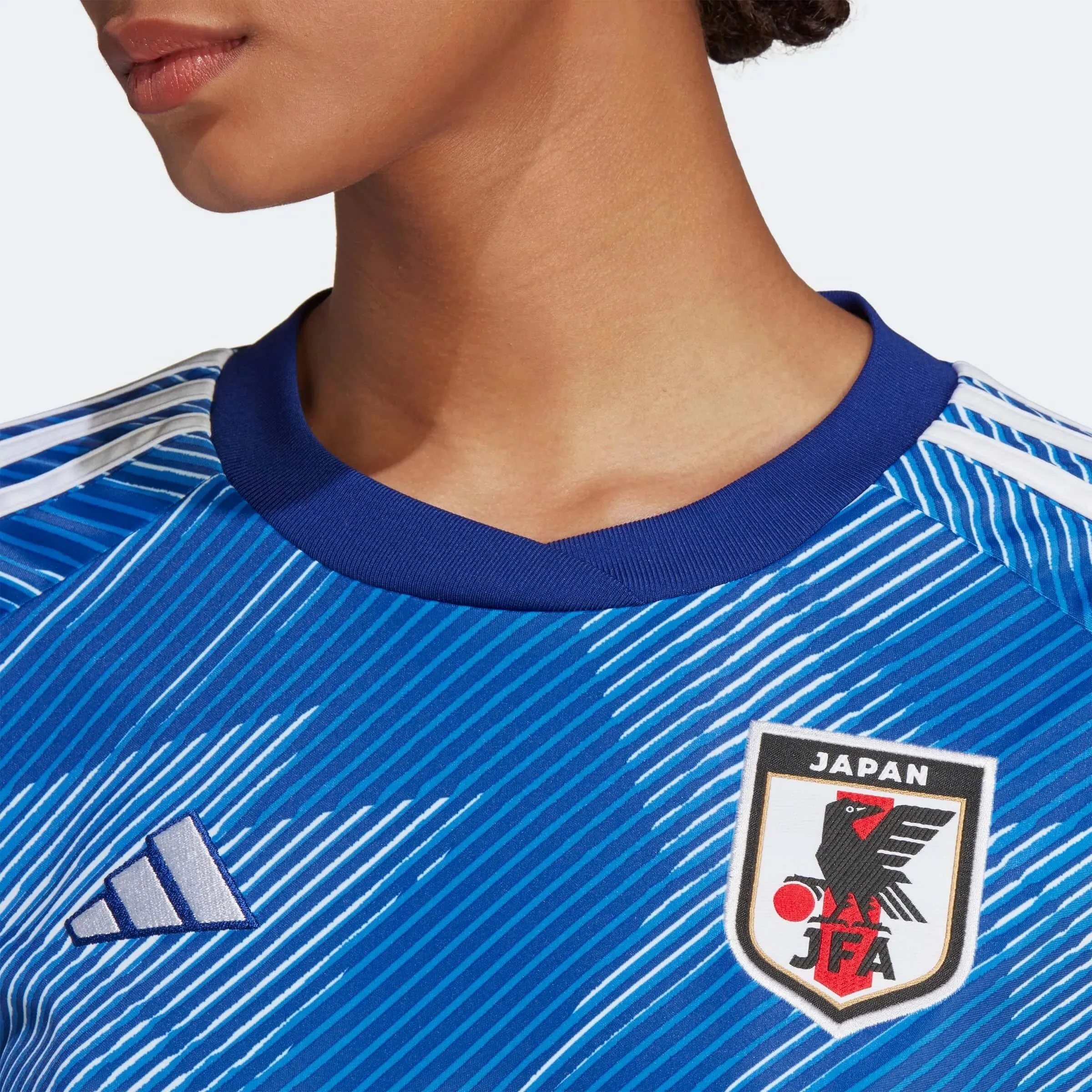 adidas 2022-23 Japan Women's Home Jersey - Japan Blue