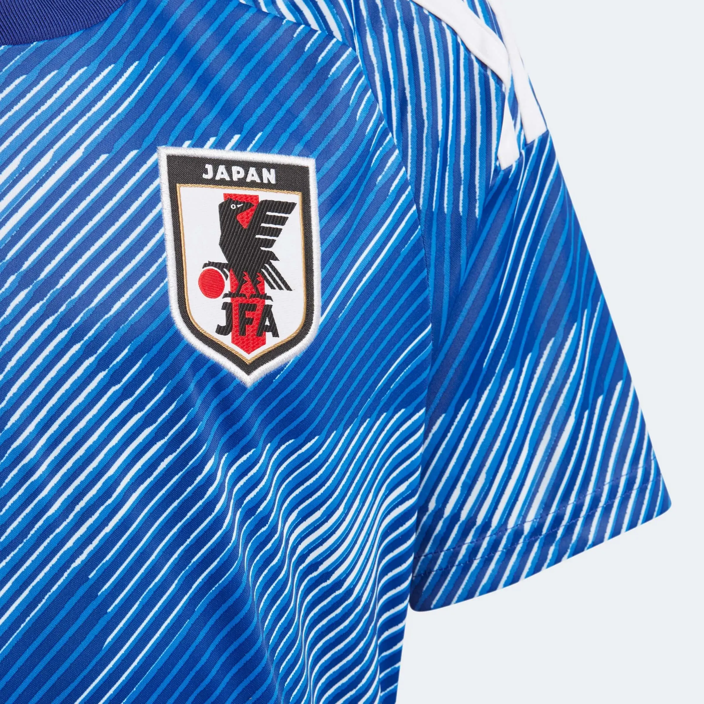 adidas 2022-23 Japan Youth Home Jersey - Japan Blue