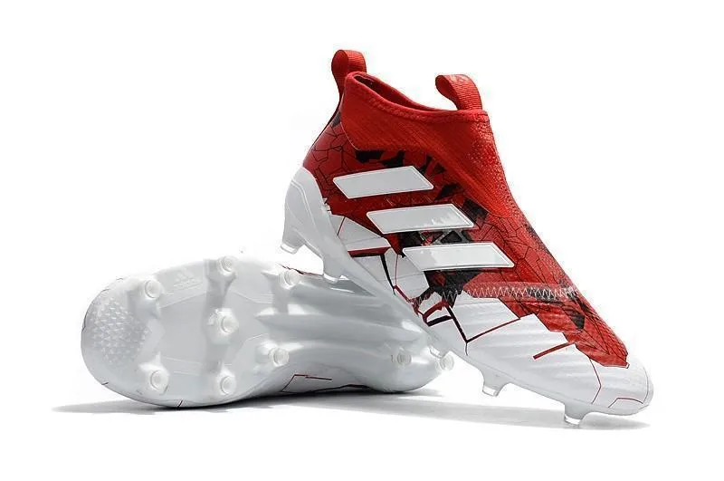 Adidas Ace 17  Purecontrol Confed Cup FG Soccer Cleats White Solar Red