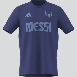 adidas MESSI N & N Tee- Blue