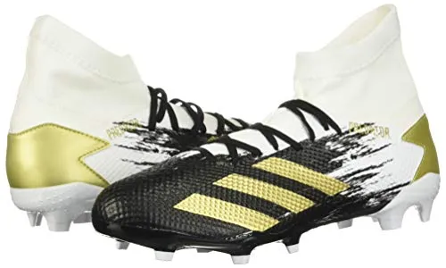 adidas Predator 20.3 Firm Ground White/Gold Metallic/Black 7