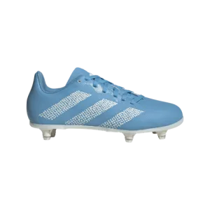 Adidas Sky Blue Junior Rugby Boots (SG)