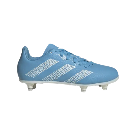 Adidas Sky Blue Junior Rugby Boots (SG)