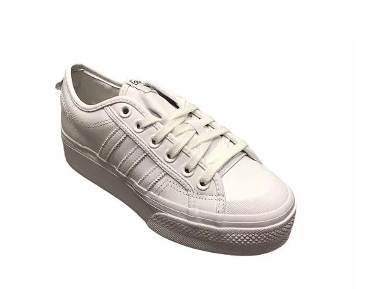 Adidas sneakers con zeppa Nizza Platform W FW0265 white