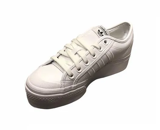 Adidas sneakers con zeppa Nizza Platform W FW0265 white