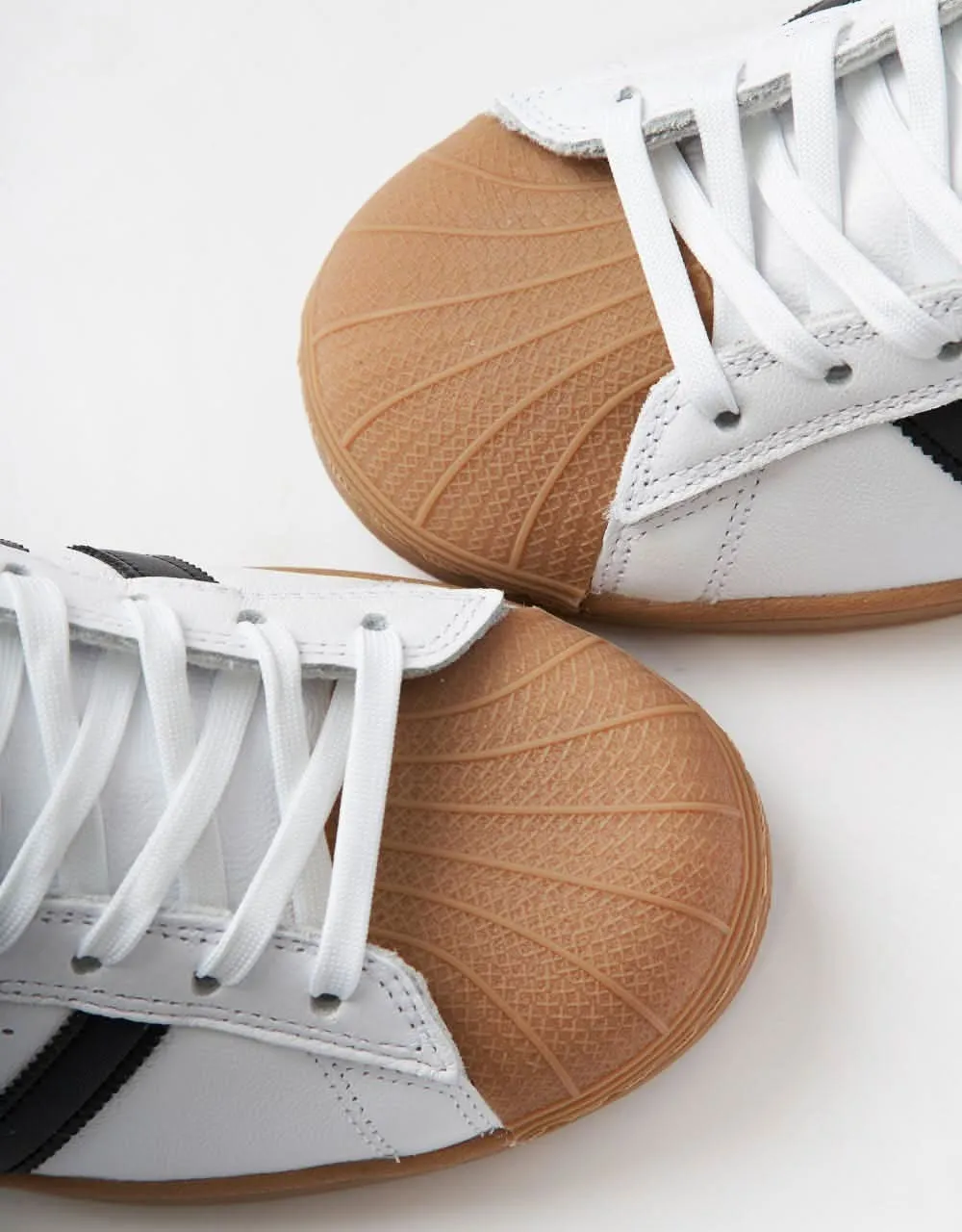 adidas Superstar ADV Skate Shoes - White/Core Black/Gum