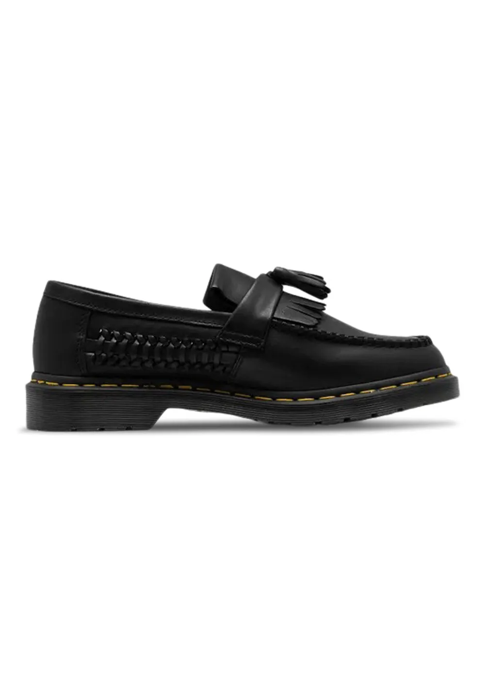 Adrian Woven Black Classic Analine - Black