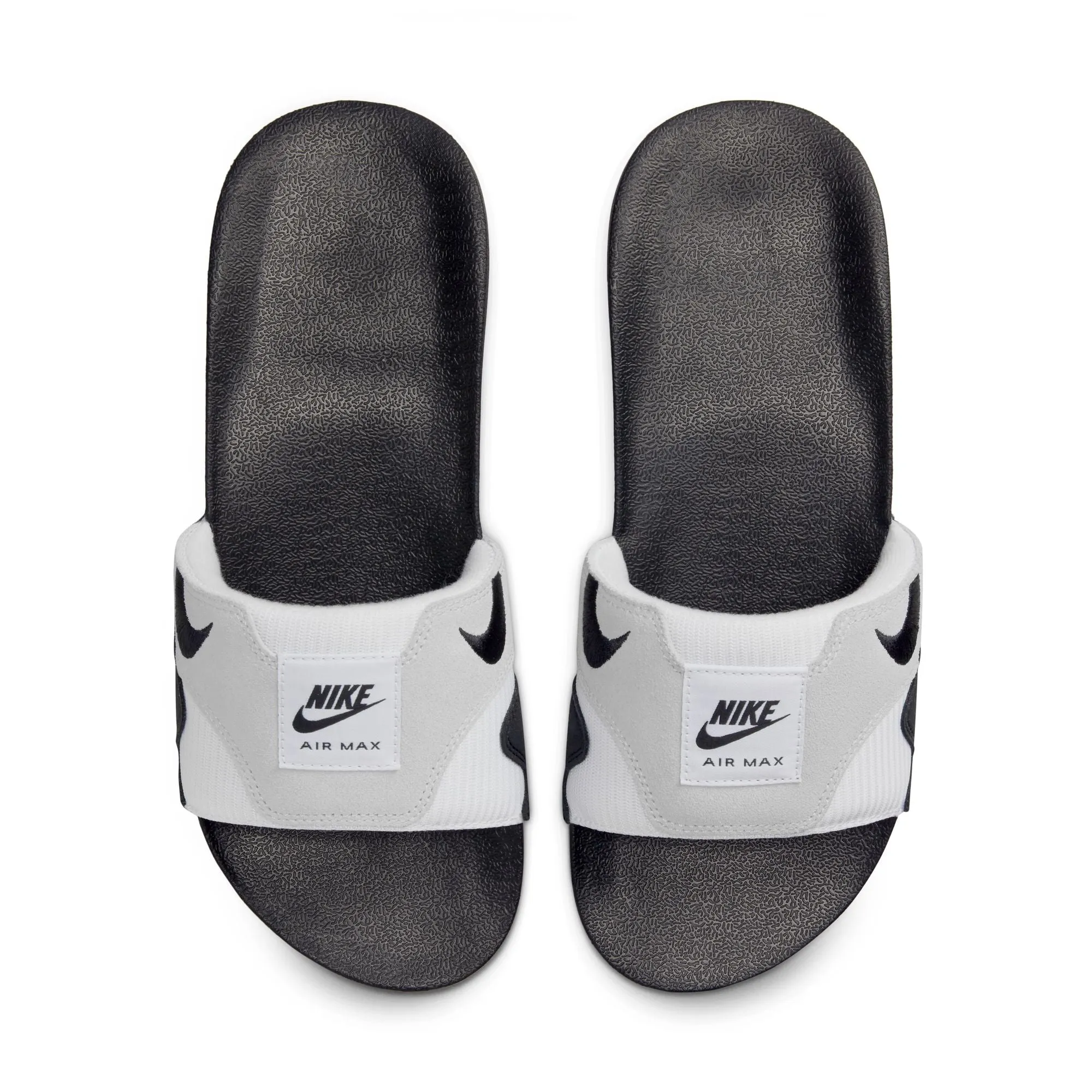 Air Max 1 Slides 'White and Black'