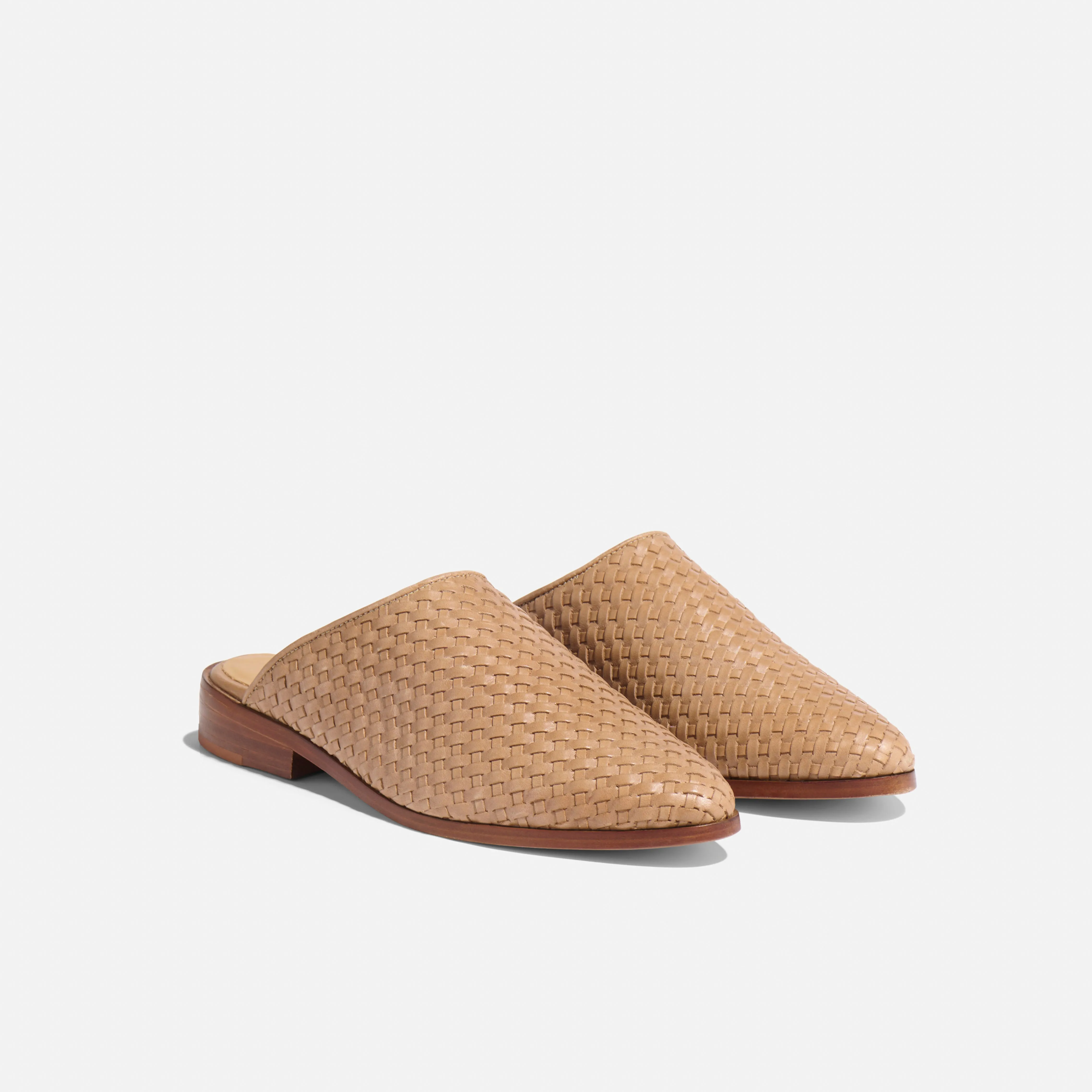 Ama Woven Mule Woven Almond