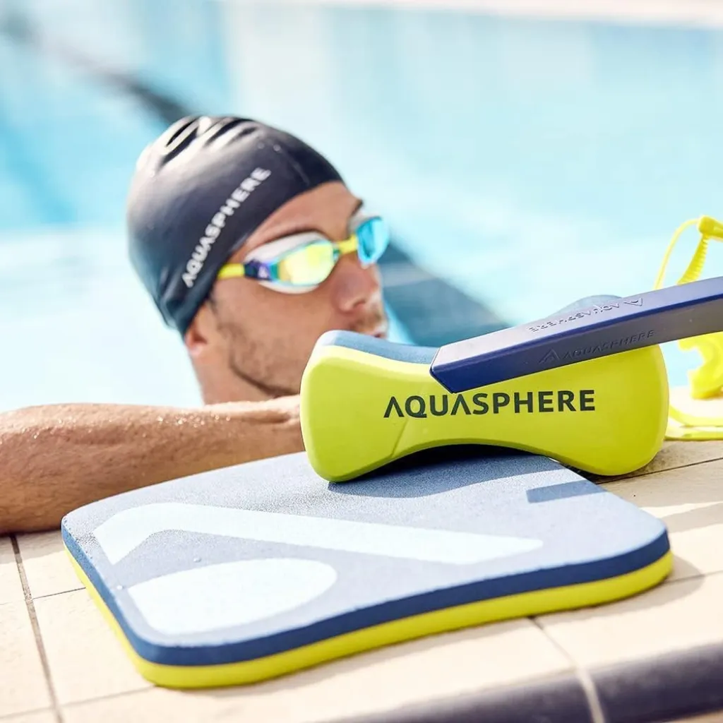 Aquasphere Kickboard - Navy Yellow