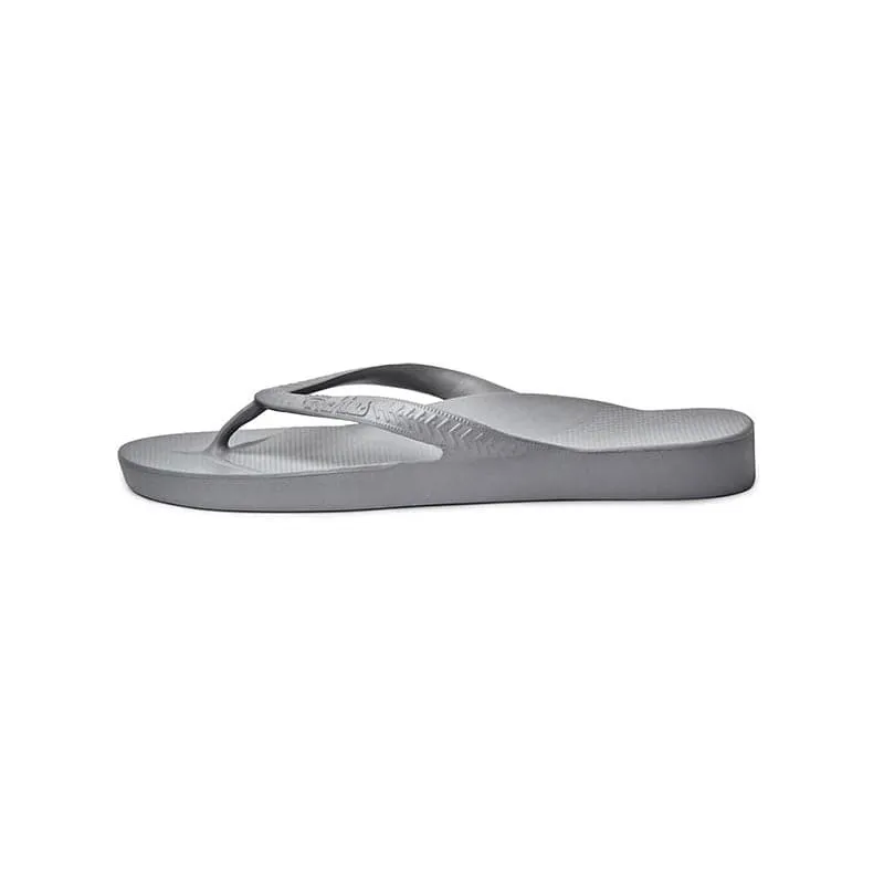 Archies Grey Arch Support Thongs