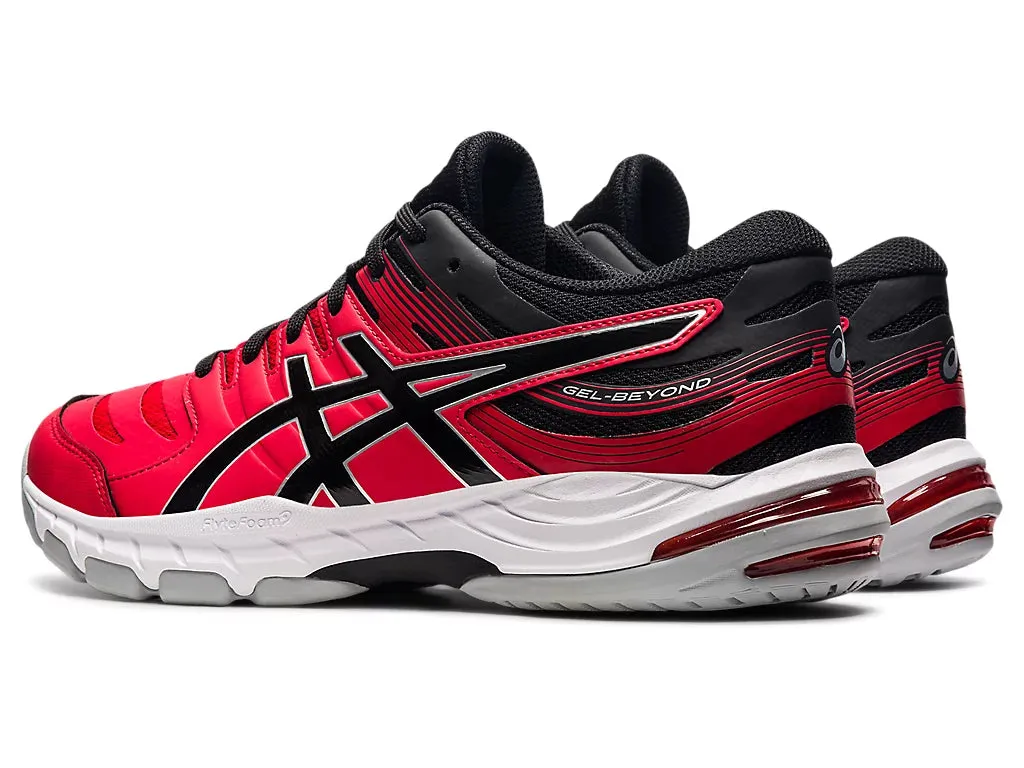 Asics Gel Beyond 6 Badminton Shoes - Electric Red/Black