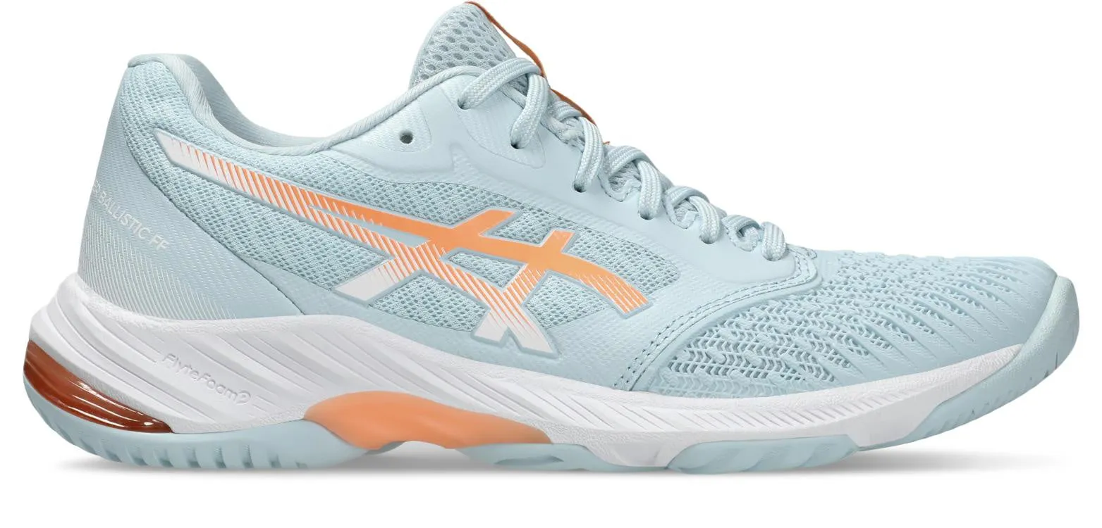 Asics Womens Netburner Ballistic FF3 - Grey/Sunstone