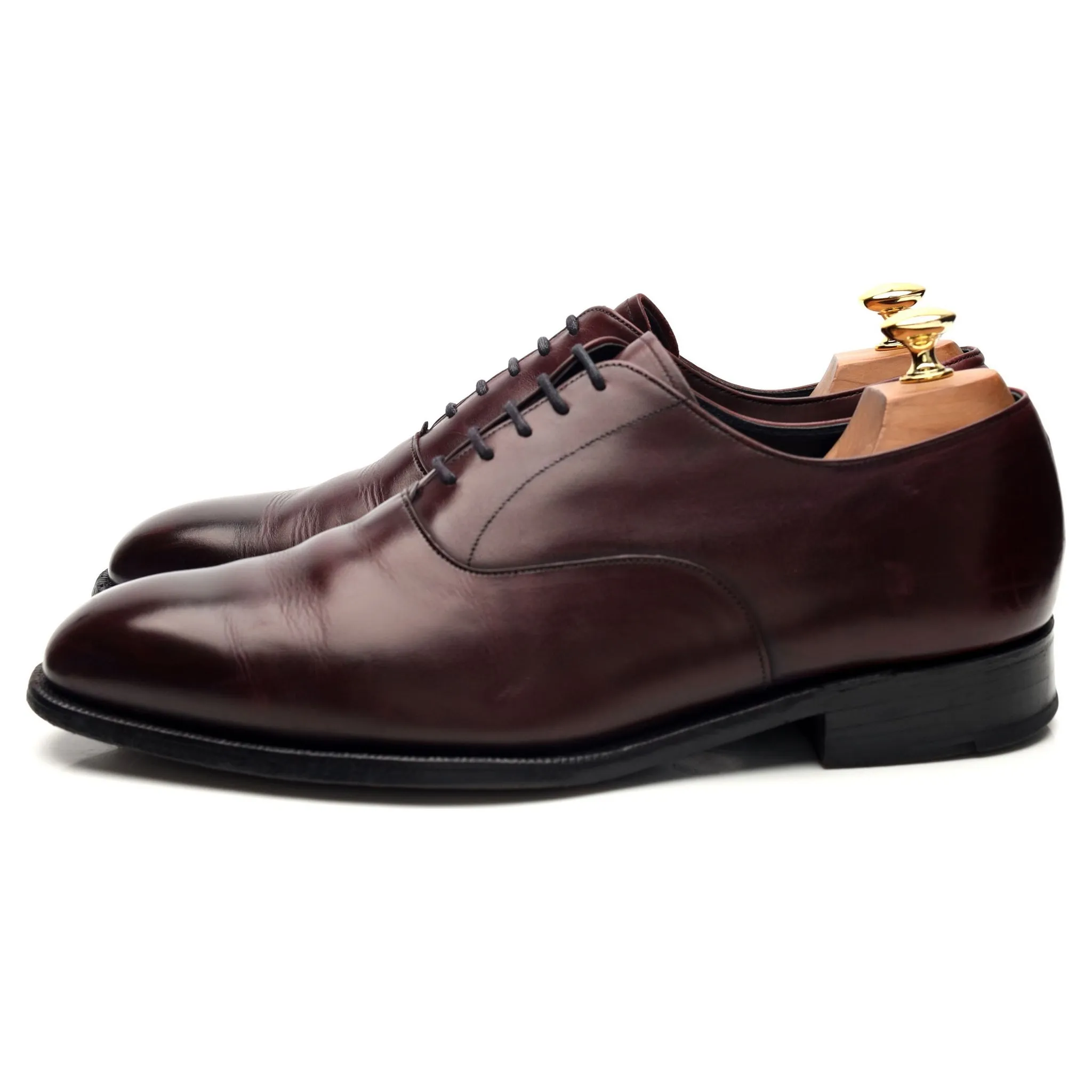 Austin Reed Burgundy Leather Oxford UK 10.5 F