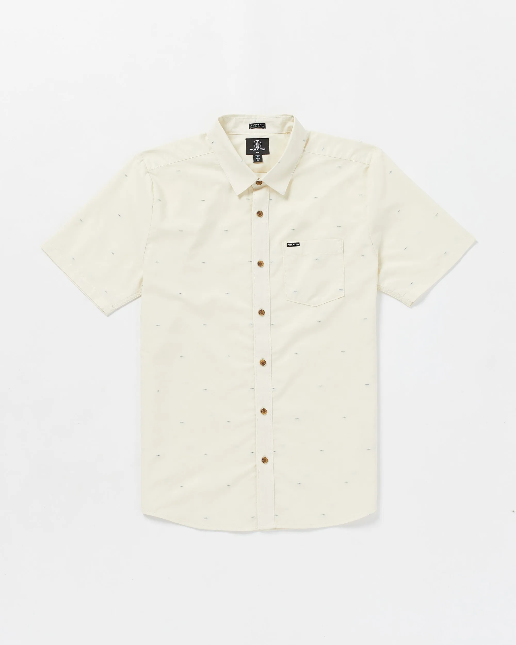 Bankstone Woven Short Sleeve Shirt - Off White