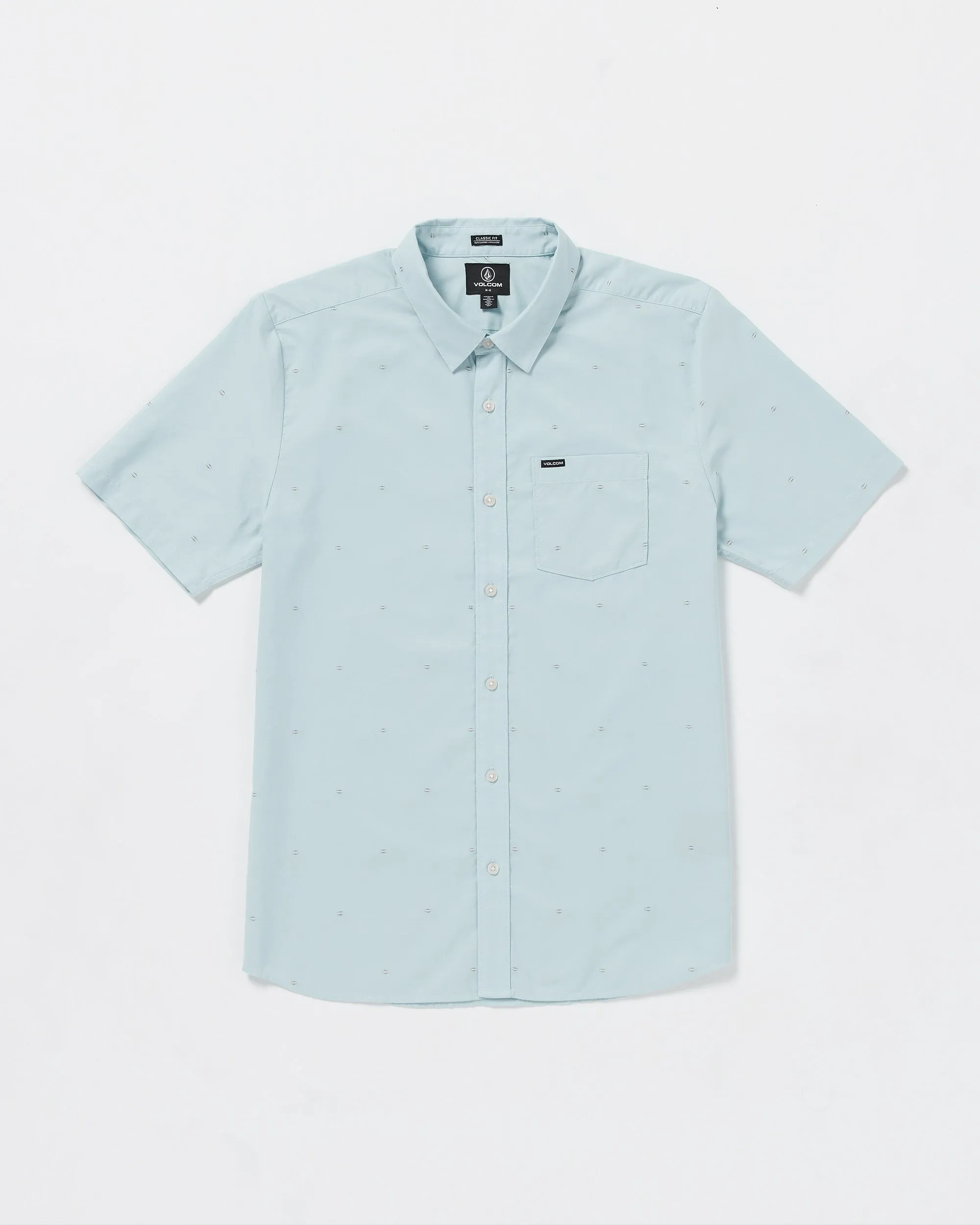 Bankstone Woven Short Sleeve Shirt - Road Sky