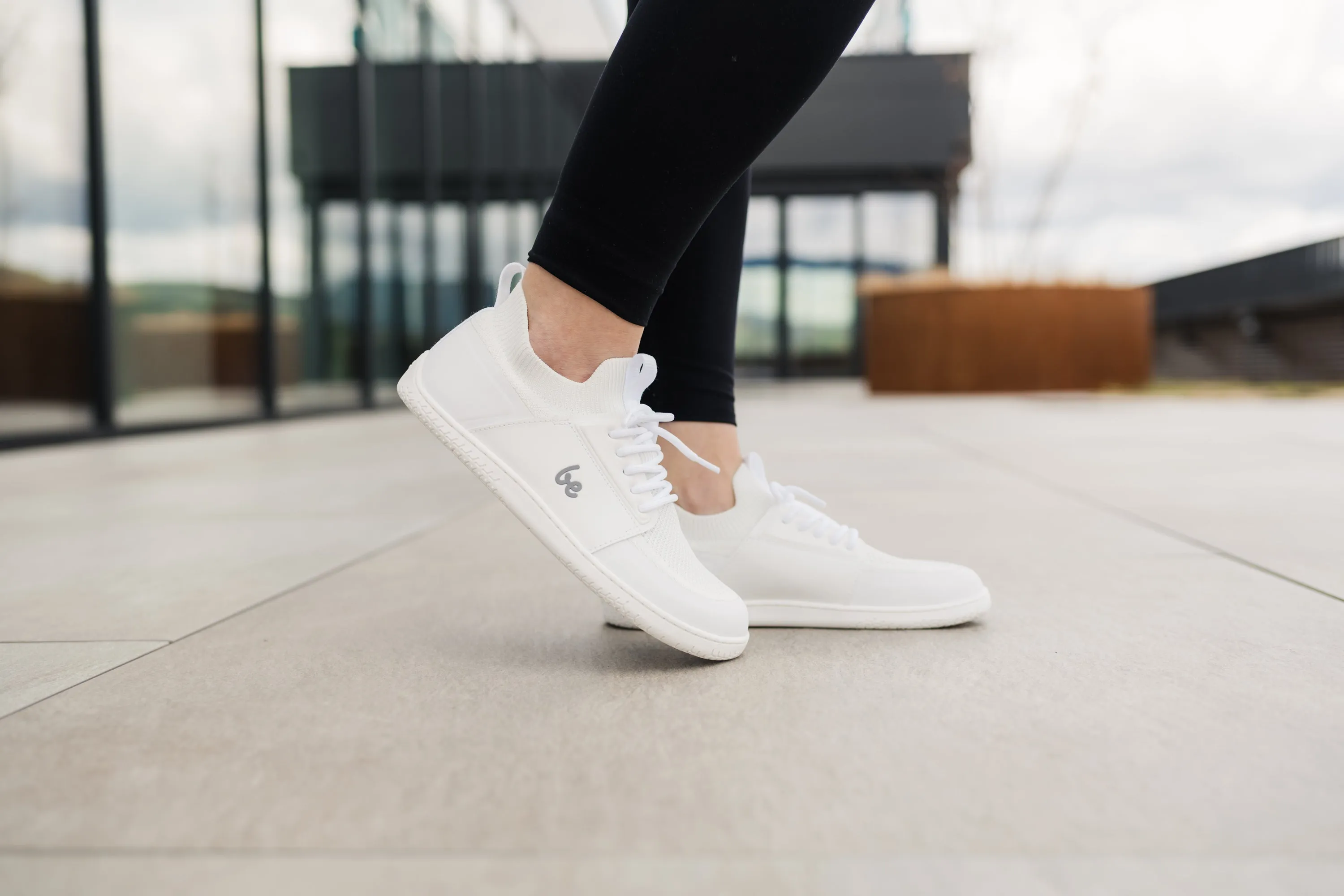 Barefoot Sneakers Be Lenka Swift - All White Clearance