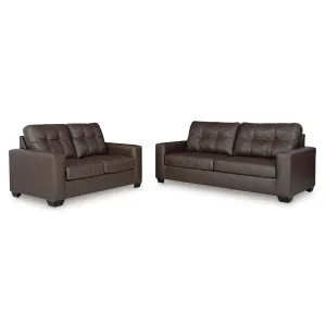 Benchcraft Barlin Mills 17003U1 2 pc Sofa and Loveseat Set