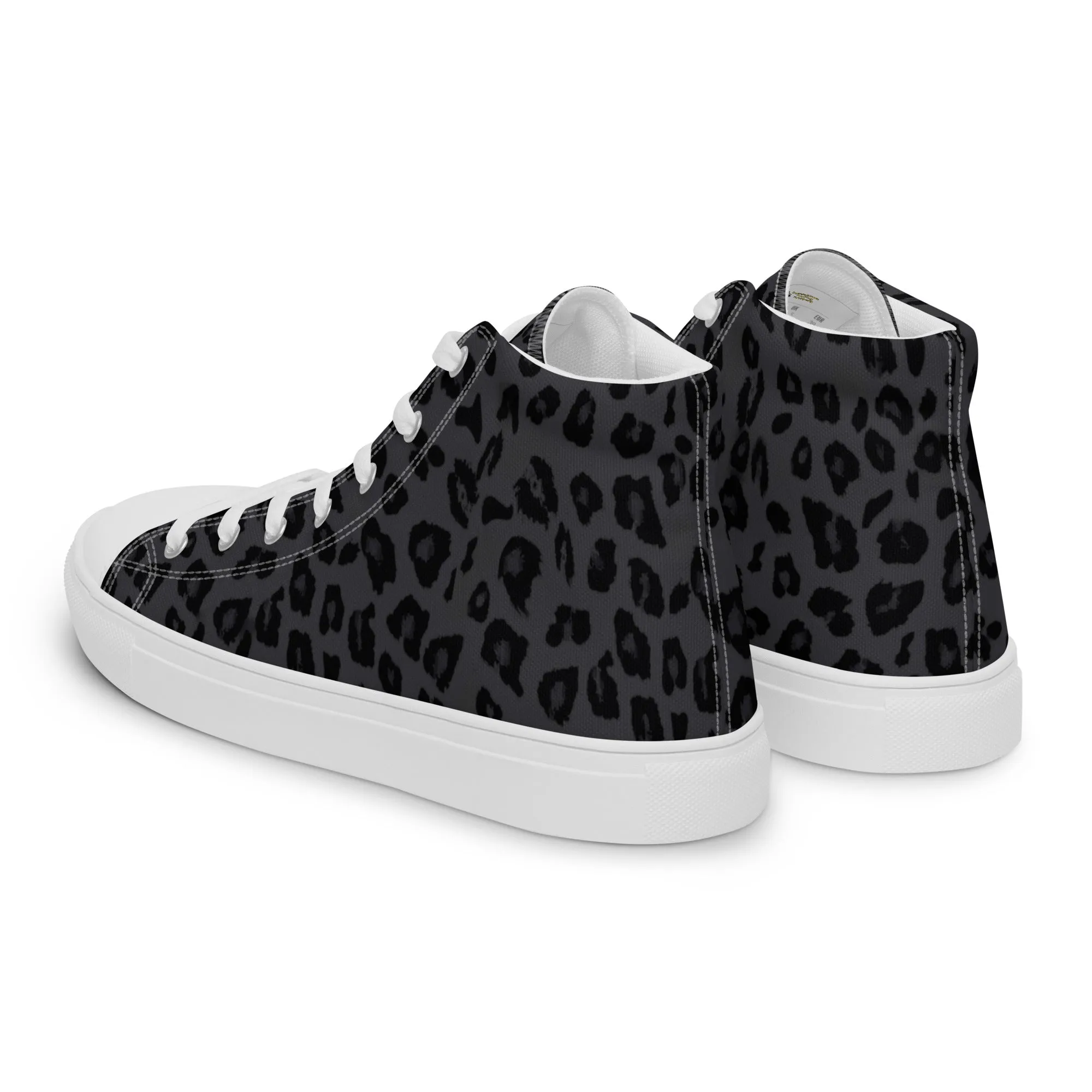 Black Panther Men’s High Top Canvas Shoes