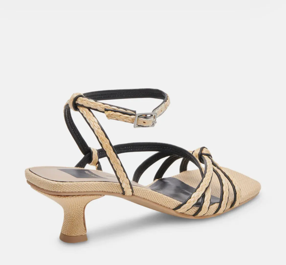 Black/Natural Bev Sandal