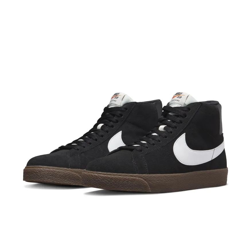 Blazer Mid (Black/Gum/White)