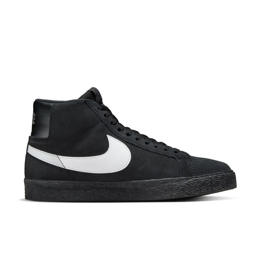 Blazer Mid (Black/White-Black-Black)