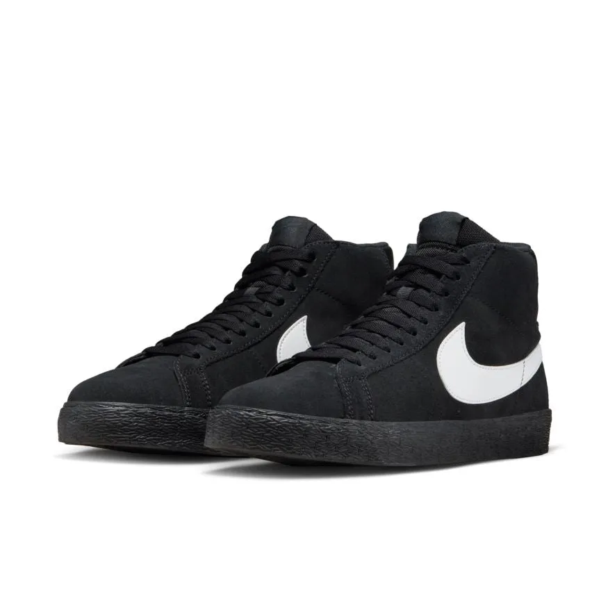 Blazer Mid (Black/White-Black-Black)