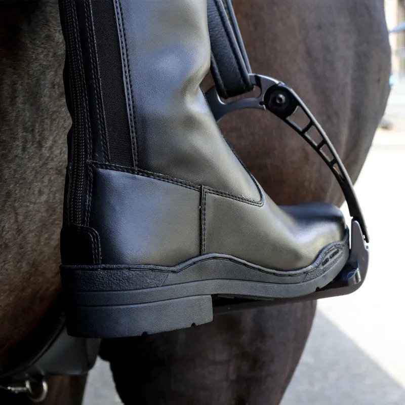 Brogini Modena Easy Care Long Competition Riding Boots Black (wide and X wide calf)