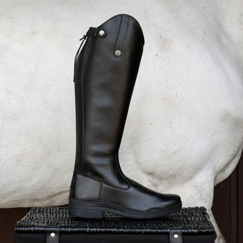 Brogini Modena Easy Care Long Competition Riding Boots Black (wide and X wide calf)