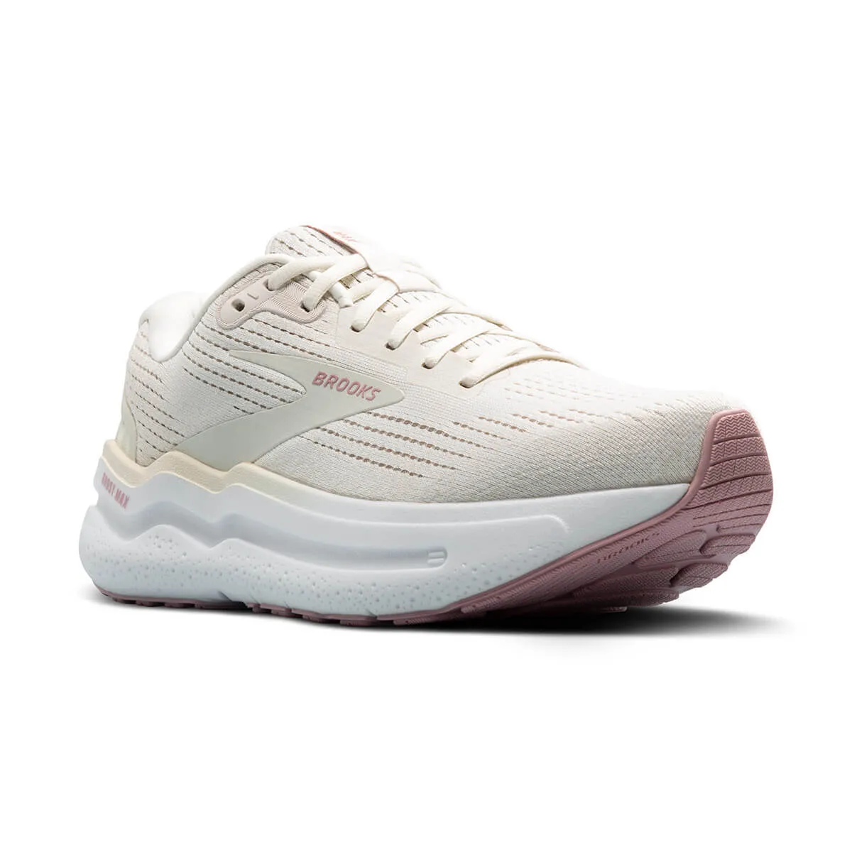 Brooks Ghost Max 2 Womens | Coconut Milk/gray/zephyr