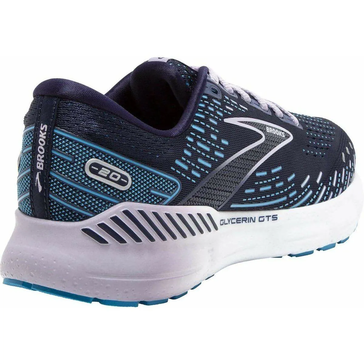 Brooks Glycerin GTS 20 Womens Running Shoes - Blue