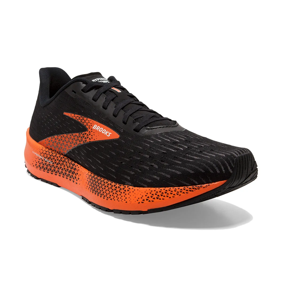 Brooks Hyperion Tempo Mens | Black/flame/grey