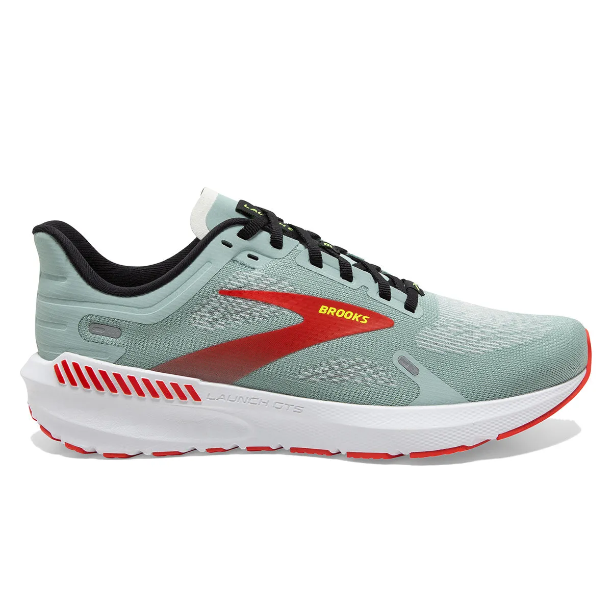 Brooks Launch GTS 9 Mens | Blue Surf/black/cherry Tomato