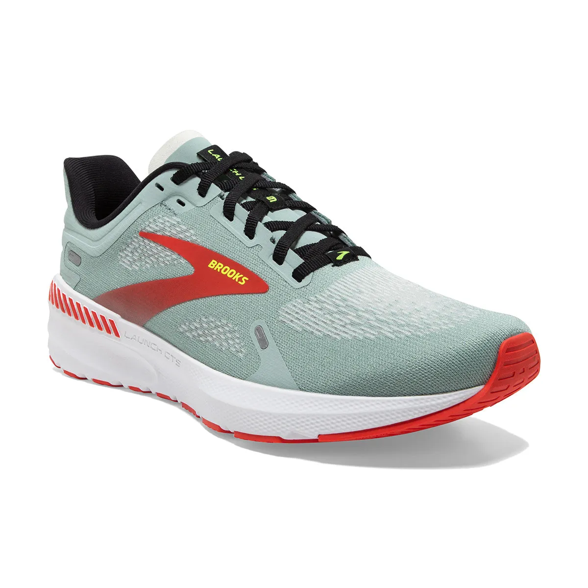 Brooks Launch GTS 9 Mens | Blue Surf/black/cherry Tomato