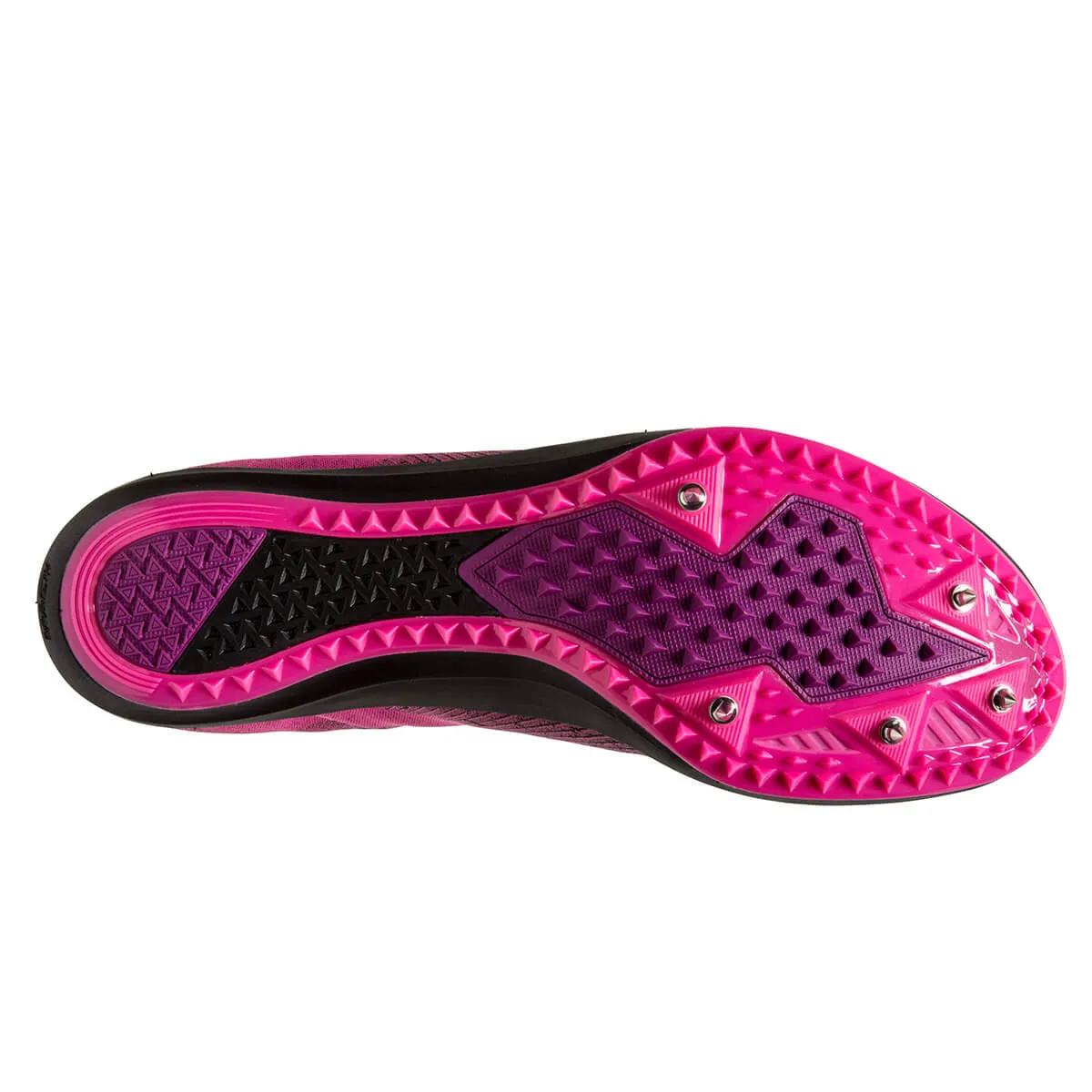 Brooks Mach 19 Womens | Black/Hollyhock/Pink