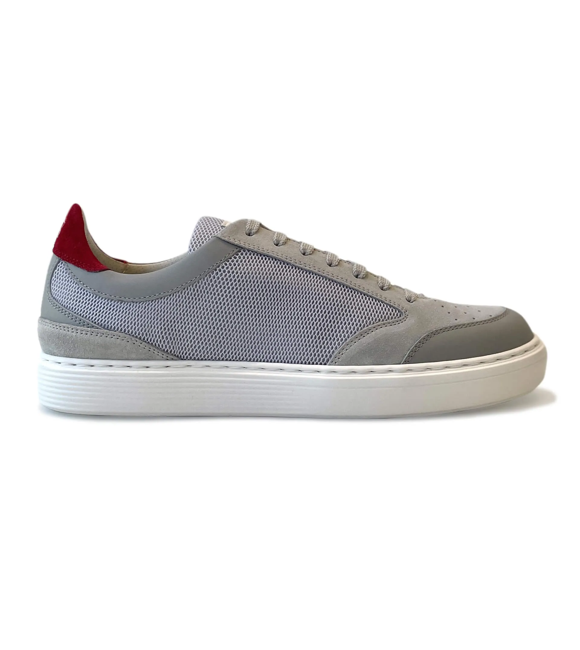 BRUNELLO CUCINELLI Mesh and Suede Sneaker