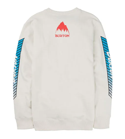 Burton 1987 Elite Crewneck Stout White Icons LTD