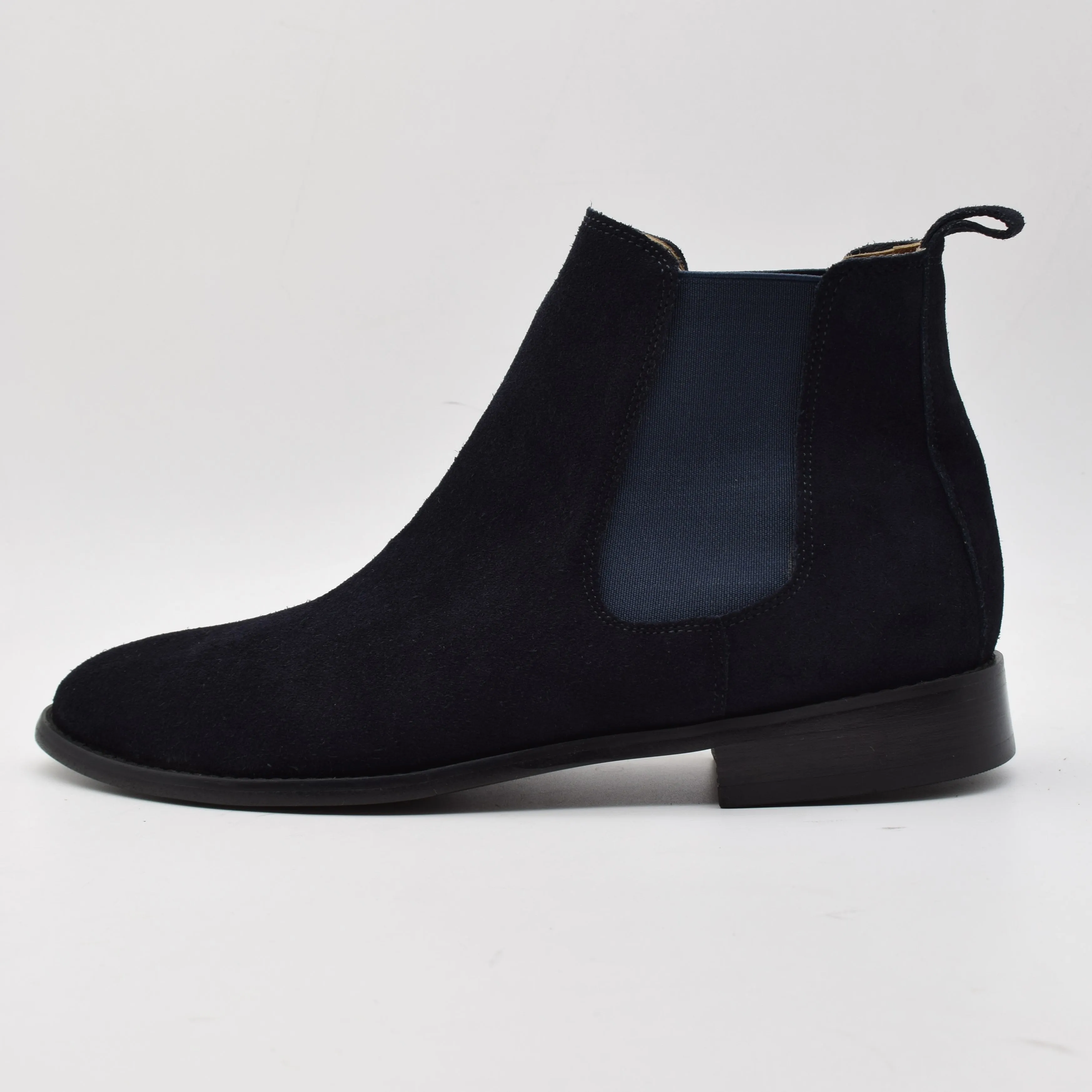 Calf Suede Chelsea Boots