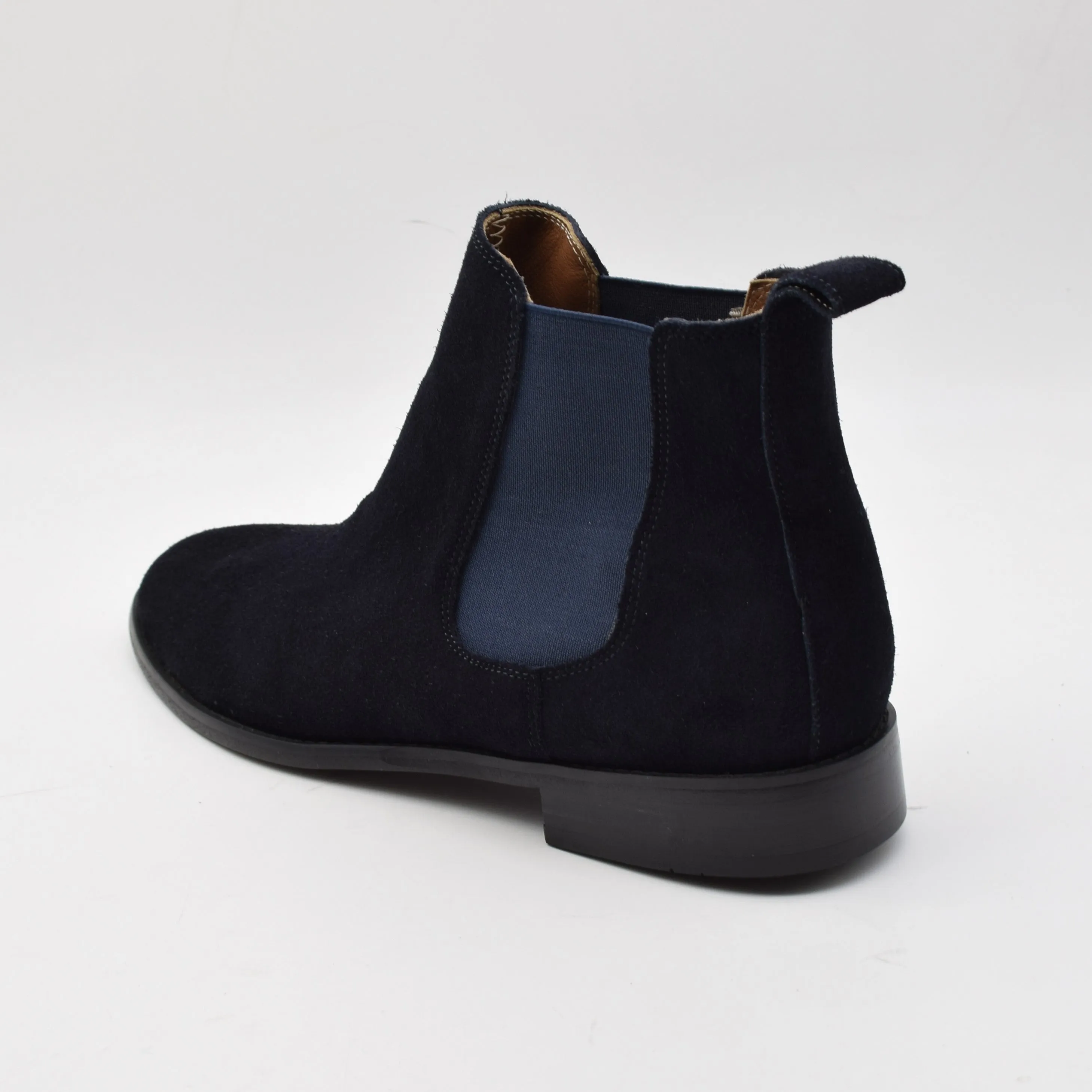 Calf Suede Chelsea Boots