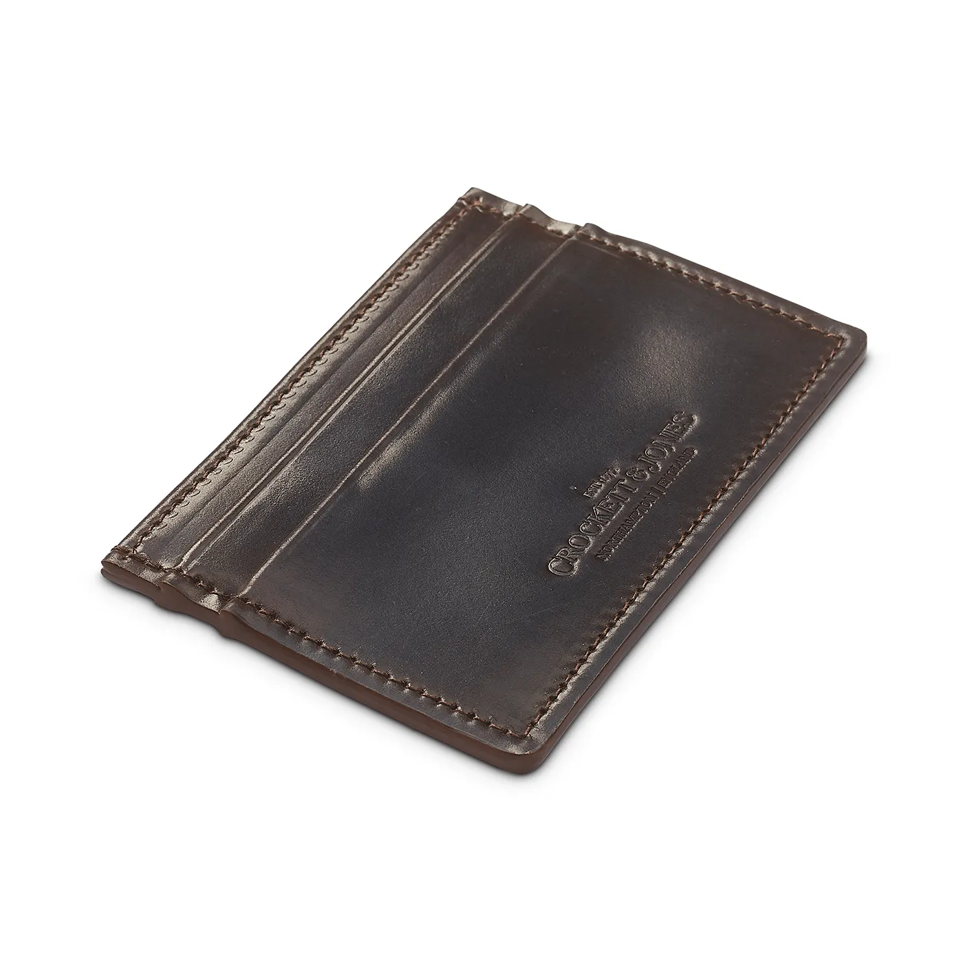 Card Holder Dark Brown Cordovan