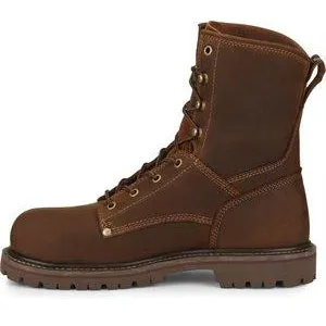 Carolina Men's 8" Composite Toe Unlined Work Boot - Brown - CA8628