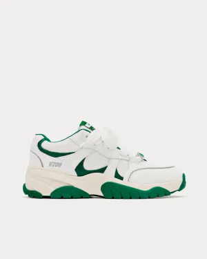 Catfish Lo White / Green Low Top Sneakers