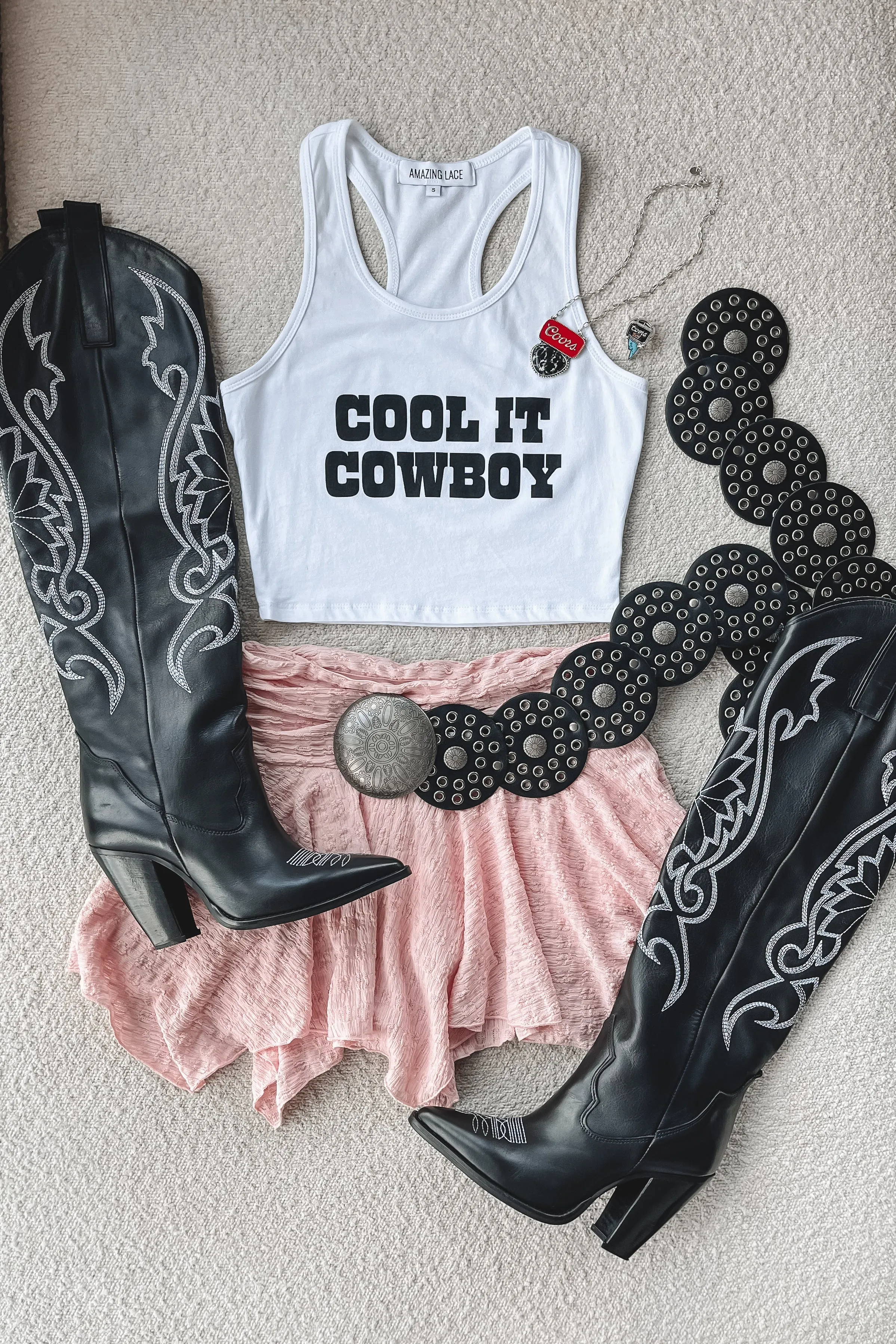 Cool It Cowboy Graphic Tank