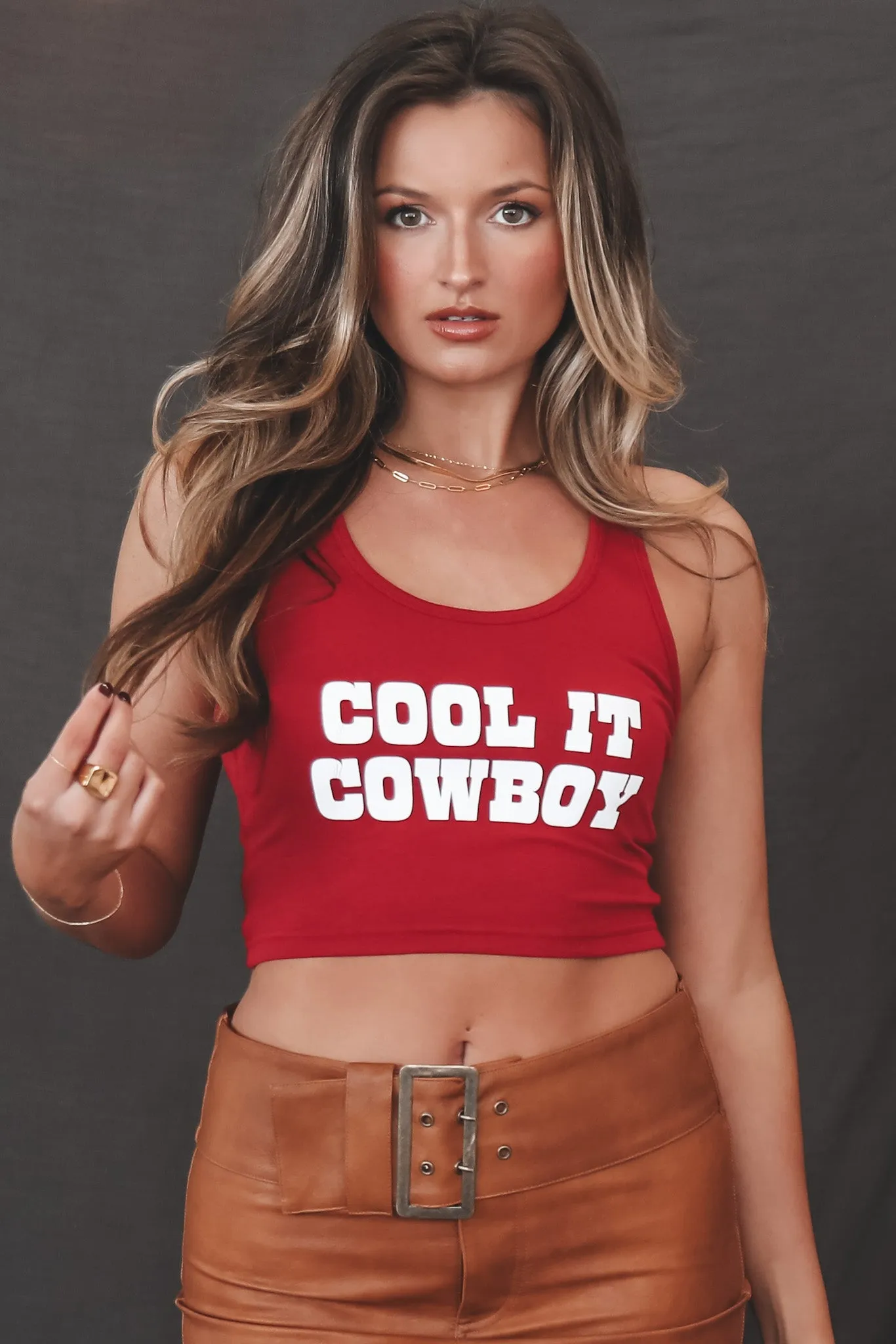 Cool It Cowboy Graphic Tank