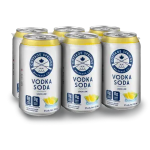 COTTAGE SPRINGS LEMON LIME 6CANS