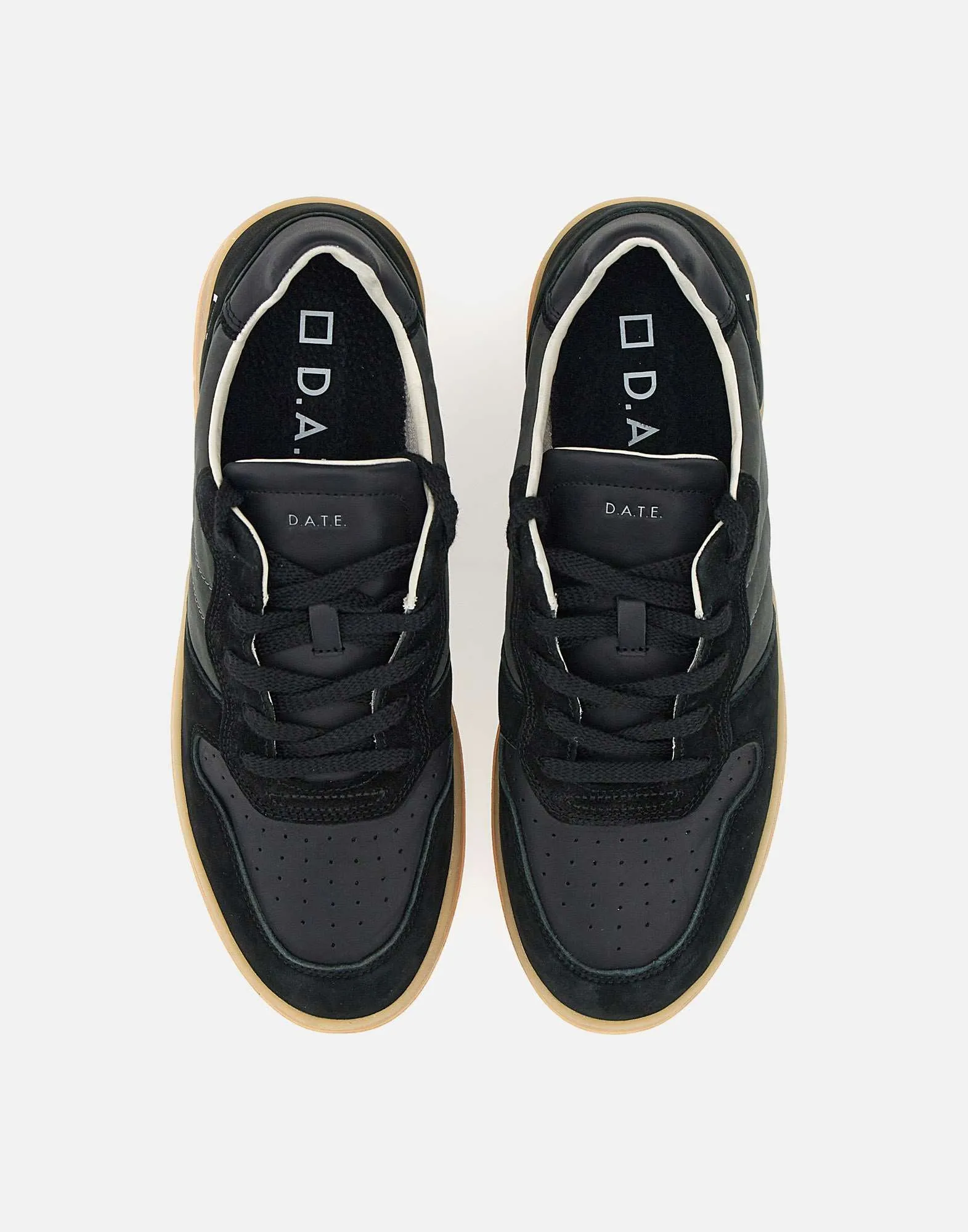 Court 2.0 Nylon Black Sneakers